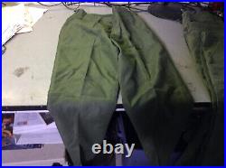 Big lot of Post WWII US Army Air Force Jackets Trousers 55-J-569-670