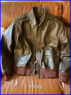 Bill. Kelso MFG US Army Air Force A2 horsehide flight jacket 42R-new with tags