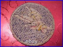 Certified U. S. W. W. 2 Army Air Force Wasp Patch Unused Original No Glow