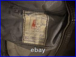 Chinese 1964 Air Force Leather Helmet Hat WW2 WW1 US Army Military Vintage