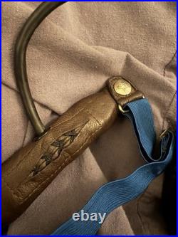 Chinese 1964 Air Force Leather Helmet Hat WW2 WW1 US Army Military Vintage