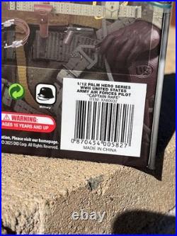 DID PALM HERO WWII US Army Air Force Pilot Capt Rafe XA80032 1/12 Scale Act Fig