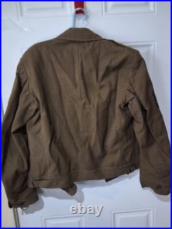 Dated Vintage Ike Jacket Ww2 Era Us Army Corps 4th Air Force Aviation Sfc 38l