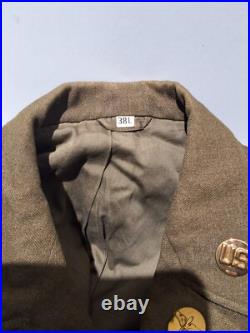 Dated Vintage Ike Jacket Ww2 Era Us Army Corps 4th Air Force Aviation Sfc 38l