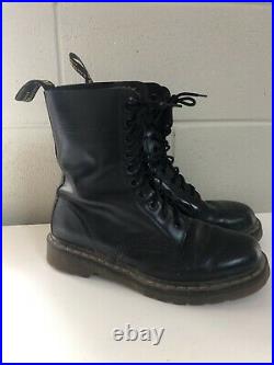 Dr Martens 1490 10 Eye Lace Up Boots Docs Martins US Size Womens 9 Mens 8