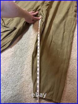 Early WWII US Army Air Force A-4 Flight Suit Size 42 No Belt Holes, Stains, READ Early WWII US Army Air Force A-4 Flight Suit Size 42 No Belt Holes, Stains, READ