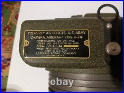 Eastman Kodak Type K-24 Air Force, Us Army Aircraft Camera With Magazine
