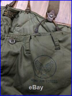 Eddie Bauer Wwii Us Army Air Force Type A-8 Down Cold Weather Flight Pants 42 44