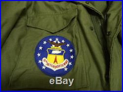 Excellent Cond Vintage Original Us Air Force Army Vietnam M65 Field Jacket 1972