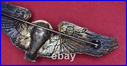 Fantastic WWII US Army Air Corps/Forces Balloon Pilot/Observer Wing Sterling PB