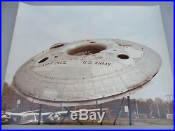 Flying Saucer Vintage Poster US Army Air Force USAF UFO Avrocar AVRO 1960s