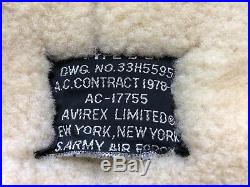 Free shipping VINTAGE AVIREX TYPE B-3 FLIGHT JACKET US ARMY AIR FORCE A-2 G-1 MA