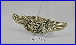 Full Size 3 Flight Surgeon Wings N. S. Meyer U. S. Army Air Force WW2 Era