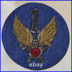 G W Larence Collection US Army Air Force 1st Air Force Bullion Patch Inv 29-2