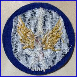 G W Larence Collection US Army Air Force 1st Air Force Bullion Patch Inv 29-2