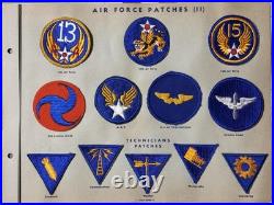 G W Larence Collection US Army Air Force Flight Instructor Twill Patch Inv 7-6