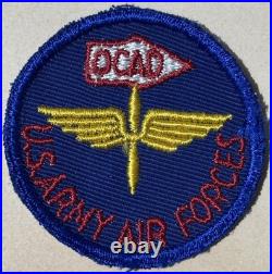 G W Lawrence US Army Air Forces Oklahoma City Air Depot Twill Patch Inv 33-10