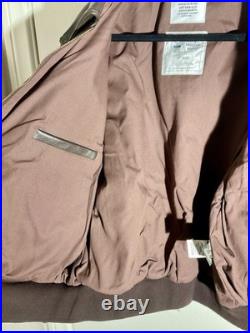 Genuine Air Force Flight Jacket, Bomber, Type A-2. U. S. Military Issue, Leather