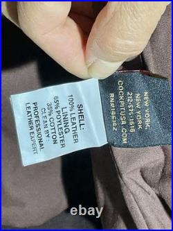 Genuine Air Force Flight Jacket, Bomber, Type A-2. U. S. Military Issue, Leather Genuine Air Force Flight Jacket, Bomber, Type A-2. U. S. Military Issue, Leather