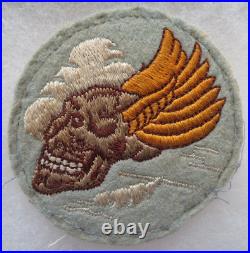 Genuine Authentic WWII US Army 12th Air Force 85th Fighter Squadron Patch
