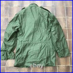 Genuine US Army Olive Green M65 Combat Jacket, XS Short