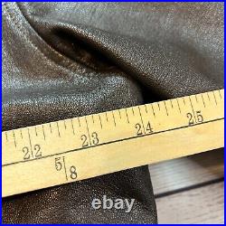 Genuine Us Army Air Force Flyers Men's Leather Type A-2 Flight Jacket Size 46