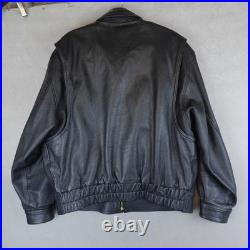 Gibson & Barnes Jacket Type A-2 Leather Bomber Flight US Army Air Force 46R