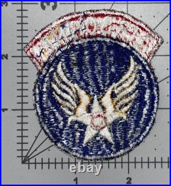 Glows Japan Made US Army Air Force Airborne Patch Attached Tab Patch Inv# K8262