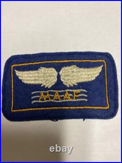 H0538 WW2 US Army AAF Mediterranean Allied Air Force Shoulder Patch R45A