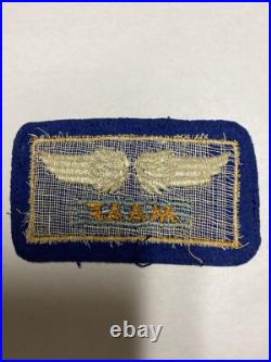 H0538 WW2 US Army AAF Mediterranean Allied Air Force Shoulder Patch R45A