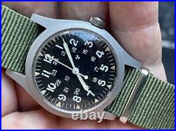 HAMILTON H3 US Army Military Pilot Air Force AF MIL-W-46374B Oct 1982 HACKING