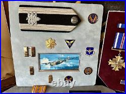 HERO WW2 US Army Air Force MAJOR CLEATUS MARTIN B-24 Pilot 15th Italy Grouping