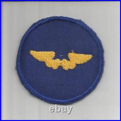 HTF WW 2 US Army Air Force Flight Instructor Twill Patch Inv# B022
