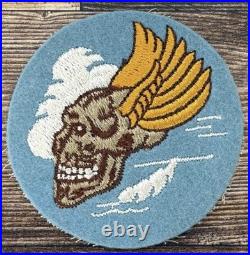 Hard To Get WW2 Patch 85th Fighter Squadron Army Air Force Original