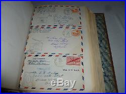 Huge Collection Wwii Postcard V Mail Stamp Cover Lot 1940 Army Uso Air Force Us
