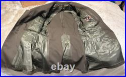 ID'D WW2 US 9th Army Air Corps Air Force Officer Chocolate Brown Jacket Uniform