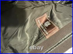 ID'D WW2 US 9th Army Air Corps Air Force Officer Chocolate Brown Jacket Uniform