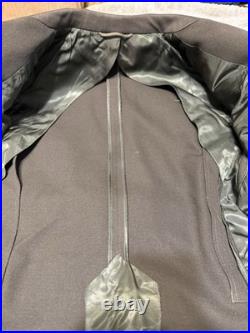 ID'D WW2 US 9th Army Air Corps Air Force Officer Chocolate Brown Jacket Uniform