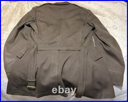 ID'D WW2 US 9th Army Air Corps Air Force Officer Chocolate Brown Jacket Uniform