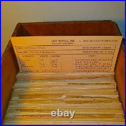 Index of Recipes Armed Forces Recipe Cards 1969 US Army Navy Air Force Marines