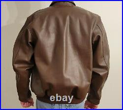 J. A. Dubow MFG Co. Type A-2 Leather Jacket, Air Force, U. S. Army no. 30-415, 53
