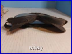 Korea/nato VINTAGE US ARMY AIR FORCES USAAF TYPE B-8 FLYING GOGGLES With LENSES