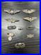 LOT-Of-10-Original-WWII-Sterling-US-Army-Military-Airforce-Sterling-Silver-Pins-01-joho