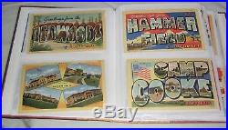 Lot 89 LARGE LETTER Linen Postcards, US Military Base, Air Force, Marines, Army, Navy