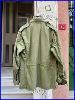 Lot of 4 US Army US Air Force Vintage M-65 OG Field Jacket