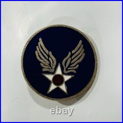 Lot of WW2 WWII Era US Army Air Force Insignia Pins Sterling Aviation School