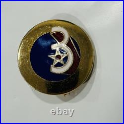 Lot of WW2 WWII Era US Army Air Force Insignia Pins Sterling Aviation School