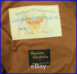 MENS 44 Vtg Avirex A-2 U. S. Army Air Forces Flight Bomber Leather Jacket USA