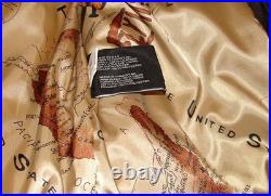 Mens EXCELLED Type A-2 JACKET Flyer's LEATHER US Army Air Force Bomber Sz XL NWT