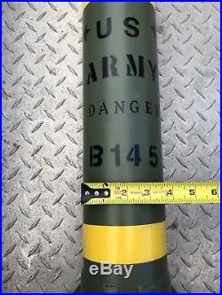 Military Practice Bomb Dummy Inert Display US Army Navy Air Force Marine